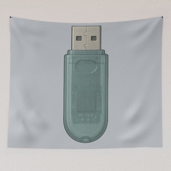 Item preview, Retro Transparent USB Stick designed and sold by AleTot.