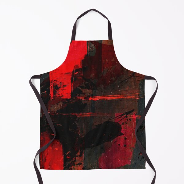 Item preview, Abstract Red And Black Nature Landscape designed and sold by NickDedidis.
