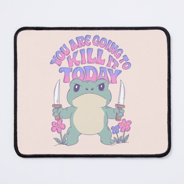 Item preview, Aggressive Cute Frog Motivational designed and sold by Jess.a.creates.
