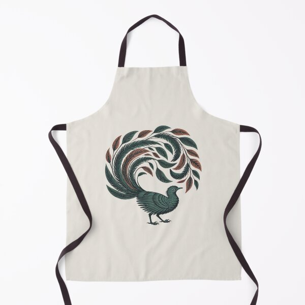 Item preview, Lyrebird with Ornate Leaf Tail designed and sold by BirdsnStuff.