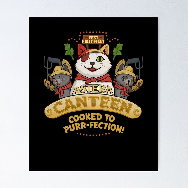 Item preview, Monster Hunter Palico Cat Meowscular Chef  Classic . designed and sold by DarrinHowe.