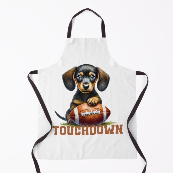 Item preview, Touchdown - Dachshund plays football designed and sold by PangJing.