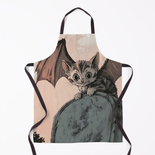 Item preview, Spooky Cutie: Eerie Bat Kitten Perch designed and sold by bapupa.