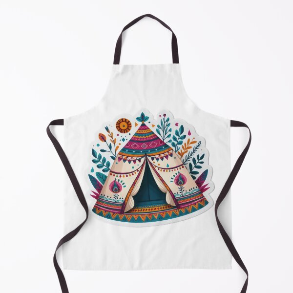 Item preview, boho colored tent floral sticke ,boho style,Bohemian,Bloom Boom,Spring,ethnic designed and sold by Expressions-Sel.