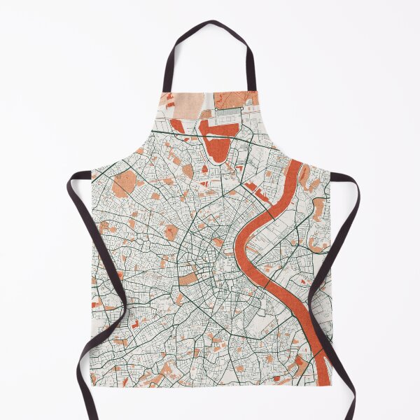 Item preview, Bordeaux City Map of France - Bohemian designed and sold by deMAP.