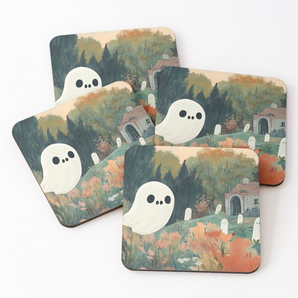 Item preview, Spooky Cutie: Soft Goth Ghostly Plush designed and sold by bapupa.