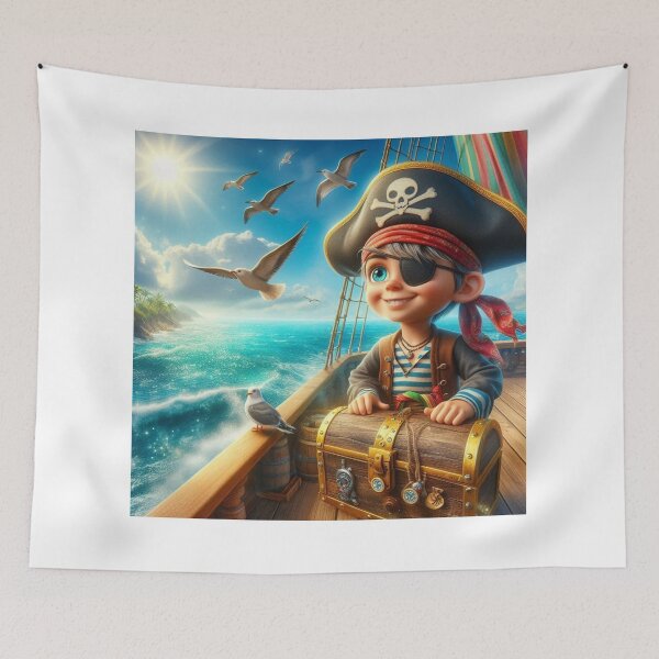 Item preview, Pirate T- shirt  designed and sold by The H-Style.