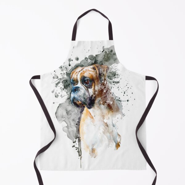 Item preview, Boxer Dog Watercolor designed and sold by caracatita75.