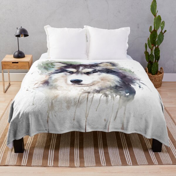 Item preview, Alaskan Malamute Portrait designed and sold by caracatita75.