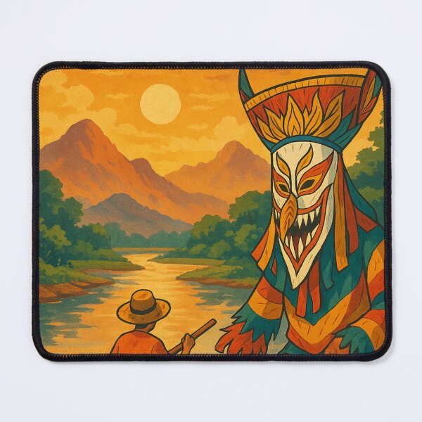 Item preview, Loei Thailand with Phi Ta Khon Festival and River Sunset designed and sold by Aryabek.