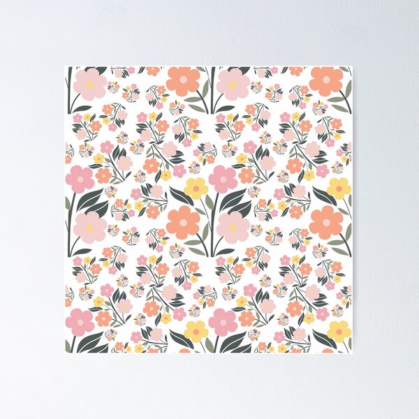 Item preview, Pastel Flower Bunches designed and sold by Patterns By Dreyer.