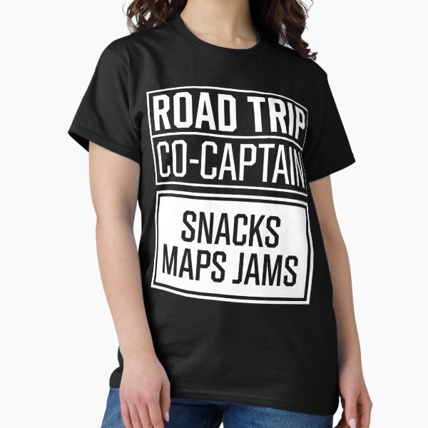 Item preview, Camiseta de viajero frecuente: aperitivos, mapas y mermeladas. Divertida camiseta de viaje para parejas o familias. designed and sold by Cre8tivePrint.