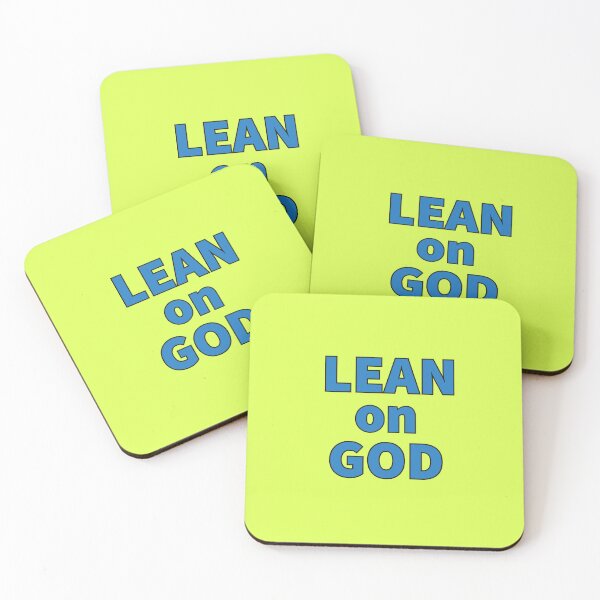 Item preview, Lean on God designed and sold by greatvibes4u.