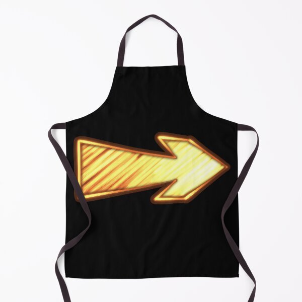 Item preview, Bright yellow arrow graphic pointing right with a textured finish and contrasting outline in a dynamic design designed and sold by Ms. Iryna.