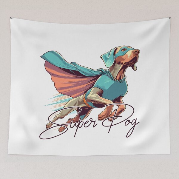 Item preview, Super Dog Weimaraner Weimi Cape Mask Gift designed and sold by Pineapple-Tree.