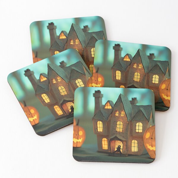 Item preview, Spooky Cutie: Cute Pumpkin Light Dollhouse designed and sold by bapupa.