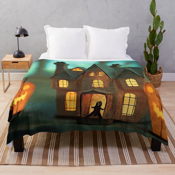 Item preview, Spooky Cutie: Cute Pumpkin Light Dollhouse designed and sold by bapupa.