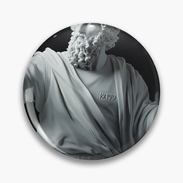 Item preview, Zeus Statue with Lion - Modern Twist	 designed and sold by weirdfishes123.