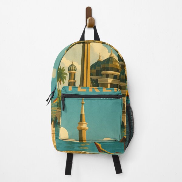 Item preview, Crystal Mosque in Kuala Terengganu Malaysia with River View designed and sold by Aryabek.