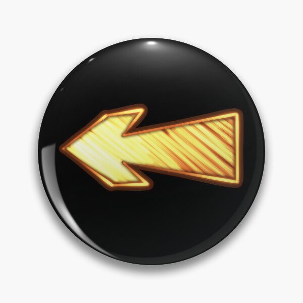 Item preview, Colorful arrow pointing left designed with a shiny effect, suitable for various graphic uses and creative projects designed and sold by Ms. Iryna.