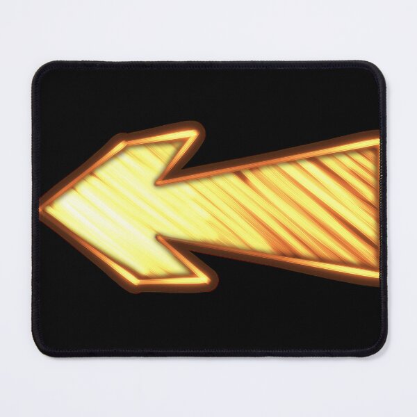 Item preview, Colorful arrow pointing left designed with a shiny effect, suitable for various graphic uses and creative projects designed and sold by Ms. Iryna.