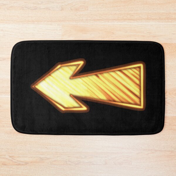 Item preview, Colorful arrow pointing left designed with a shiny effect, suitable for various graphic uses and creative projects designed and sold by Ms. Iryna.