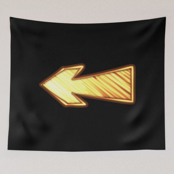 Item preview, Colorful arrow pointing left designed with a shiny effect, suitable for various graphic uses and creative projects designed and sold by Ms. Iryna.