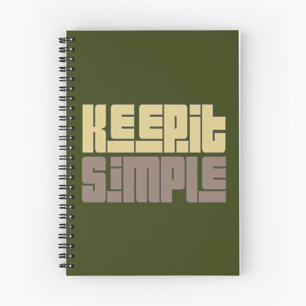 Item preview, Keep it simple designed and sold by hitNmiss.