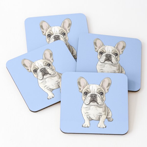 Artikelvorschau, french bulldog white entworfen und verkauft von aeaeaeae.