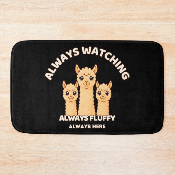 Item preview, Alpacas see everything – Fluffy Alpaca Design designed and sold by LazyBlackSheep.