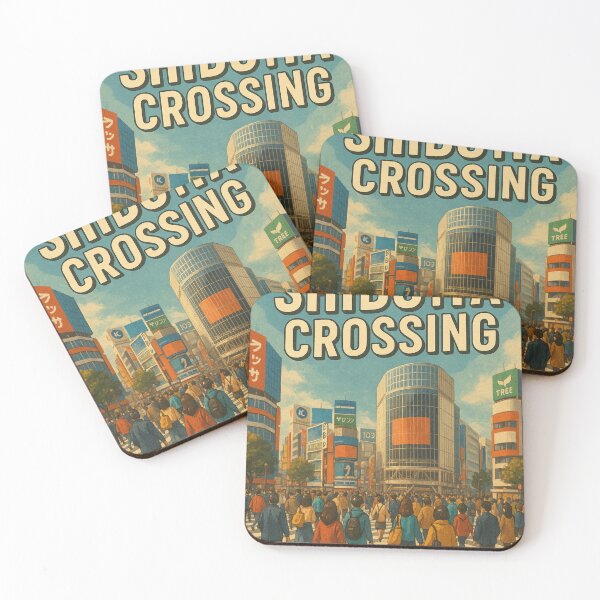 Item preview, Greetings from Shibuya Crossing Tokyo Japan designed and sold by Aryabek.