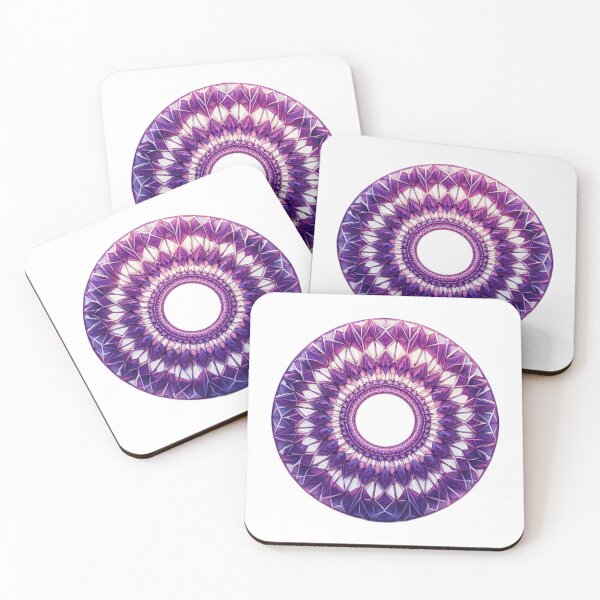 Item preview, boho purple mandala flower floral sticke ,boho style,Bohemian,Bloom Boom,Spring,ethnic designed and sold by Expressions-Sel.