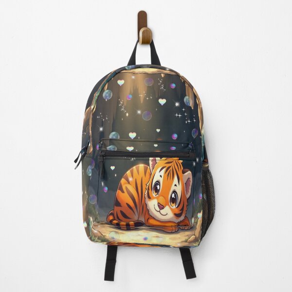 Item preview, Tiger Toby Sleeping – Cozy Jungle Dreams designed and sold by Artisfunforme.