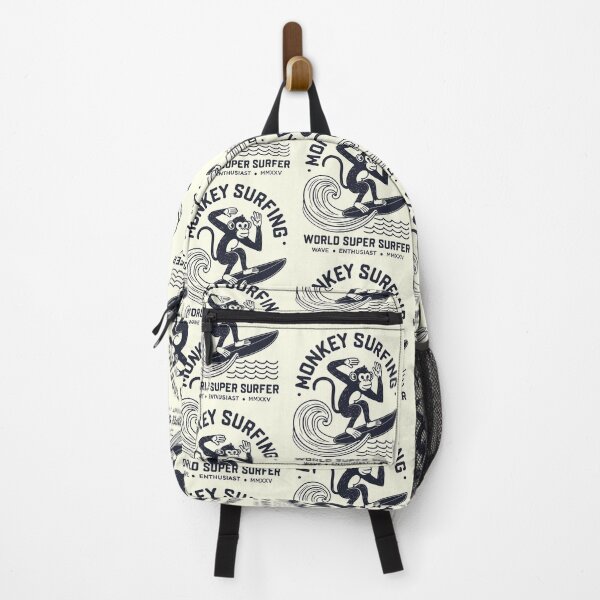 Item preview, Monkey Surfing designed and sold by Traveldrawings.