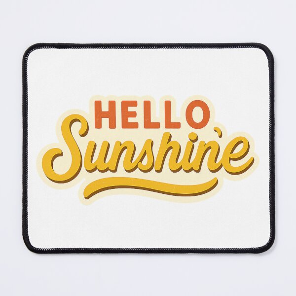 Item preview, "Hello Sunshine" designed and sold by MindfluxStudio.