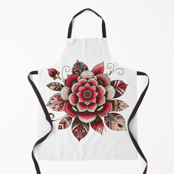 Item preview, boho red peony flower floral sticke ,boho style,Bohemian,Bloom Boom,Spring,ethnic designed and sold by Expressions-Sel.