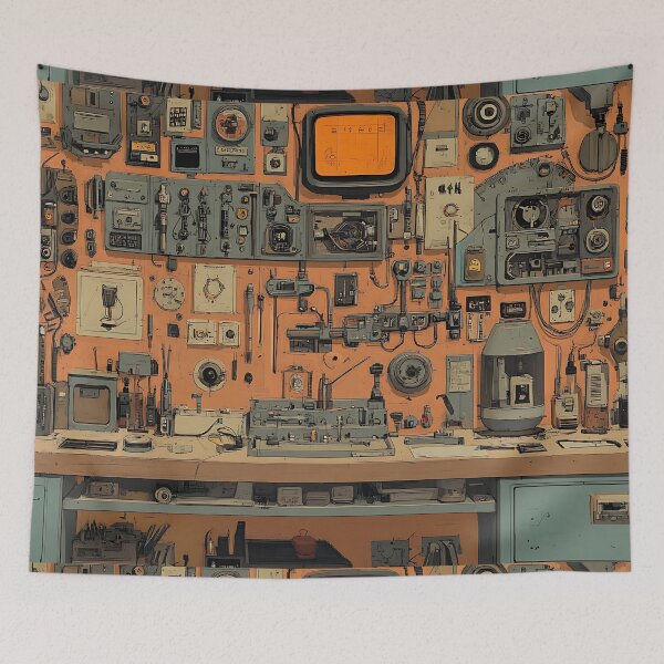 Item preview, Steampunk Art: Industrial Inventor Gadgetry designed and sold by bapupa.