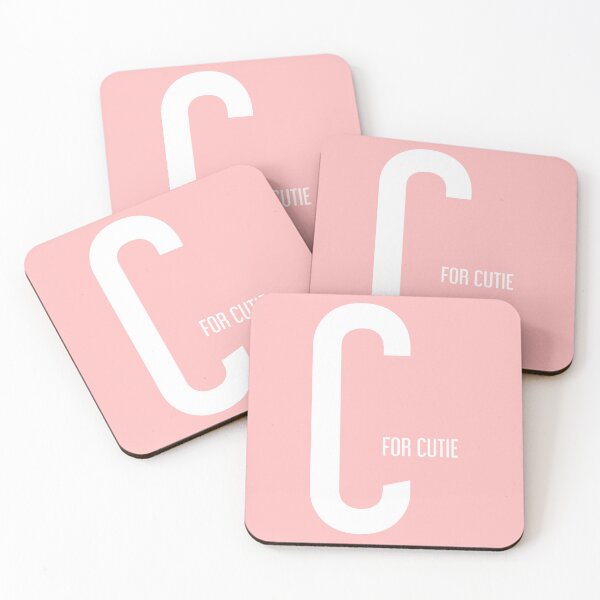 Item preview, C for Cutie, Unique designed and sold by villacreativa.