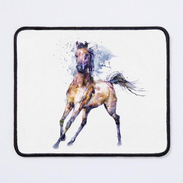 Item preview, Dynamic Arabian Horse Watercolor designed and sold by caracatita75.