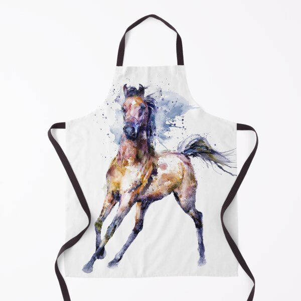 Item preview, Dynamic Arabian Horse Watercolor designed and sold by caracatita75.