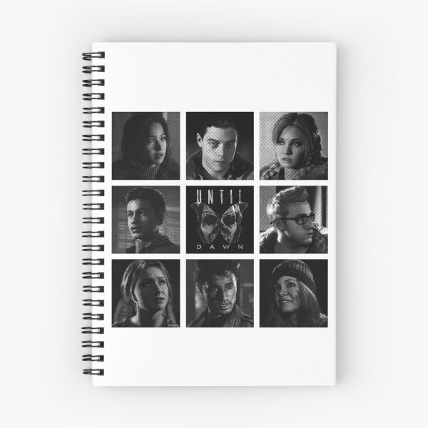 Item preview, Until Dawn cast (greyscale) designed and sold by potterstinks.