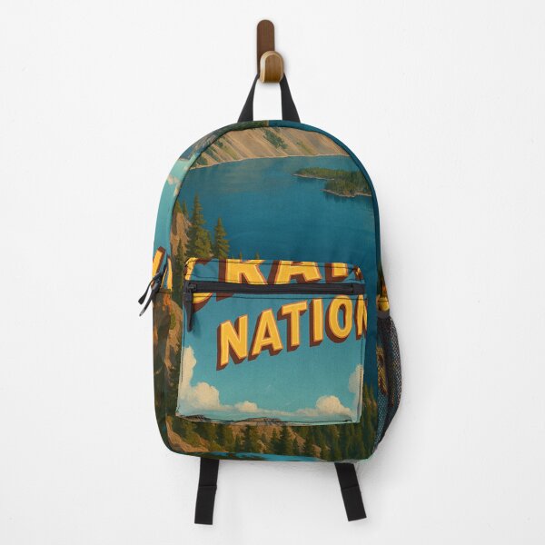 Item preview, Crater Lake National Park Oregon with Wizard Island designed and sold by Aryabek.