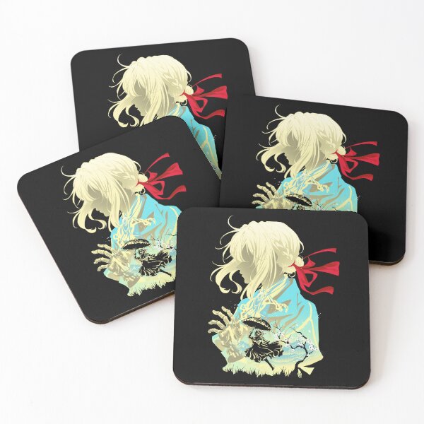 Item preview, Violet Evergarden Silhouette – Minimalist Anime Art Print designed and sold by Hypertwenty Designs.
