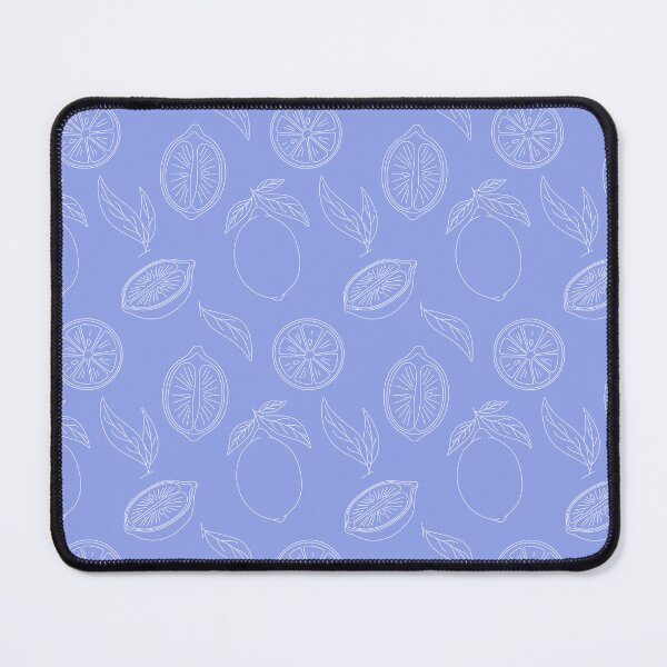 Item preview, lemons on a blue background designed and sold by Uliprikart.