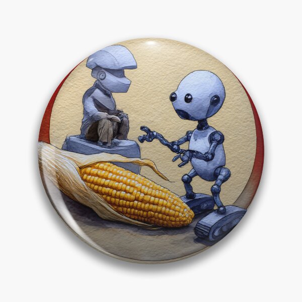 Item preview, Corn & Robots designed and sold by mi-kam.
