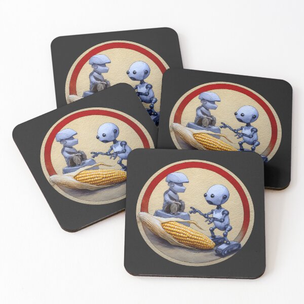 Item preview, Corn & Robots designed and sold by mi-kam.