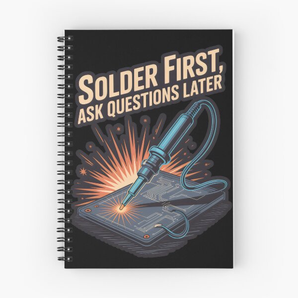 Item preview, Solder First, Ask Questions Later designed and sold by zarshirts.