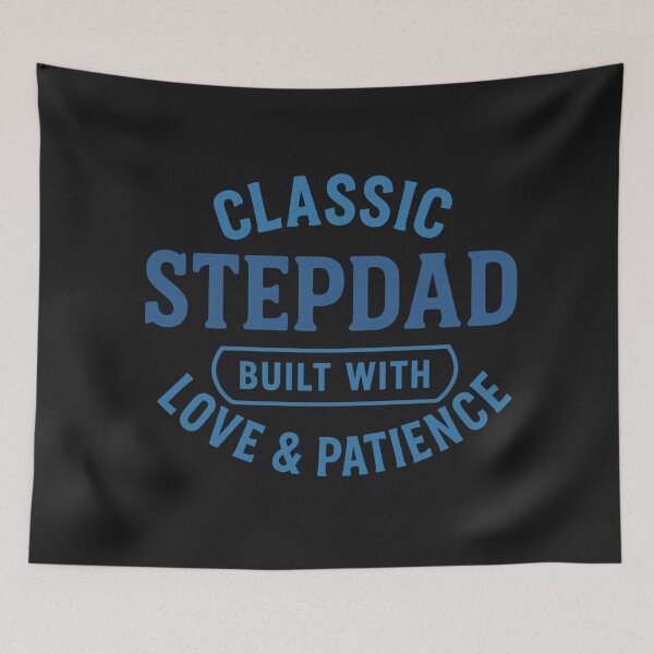 Item preview, Classic Stepdad Built With Love And Patience For Father’s Day designed and sold by elynne9.