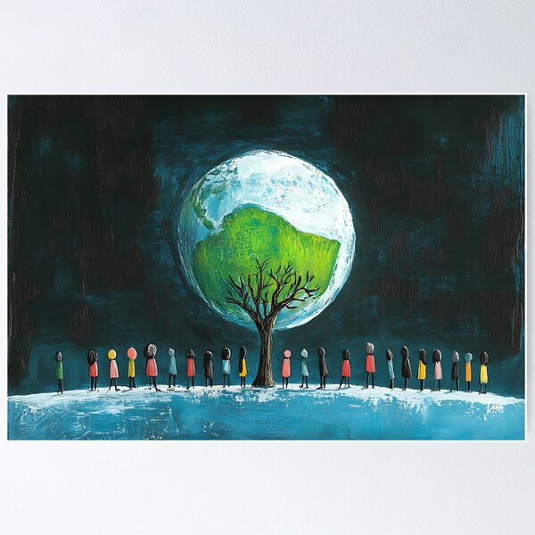 Item preview, Sustentability Art: Protecting Planet's Future designed and sold by bapupa.