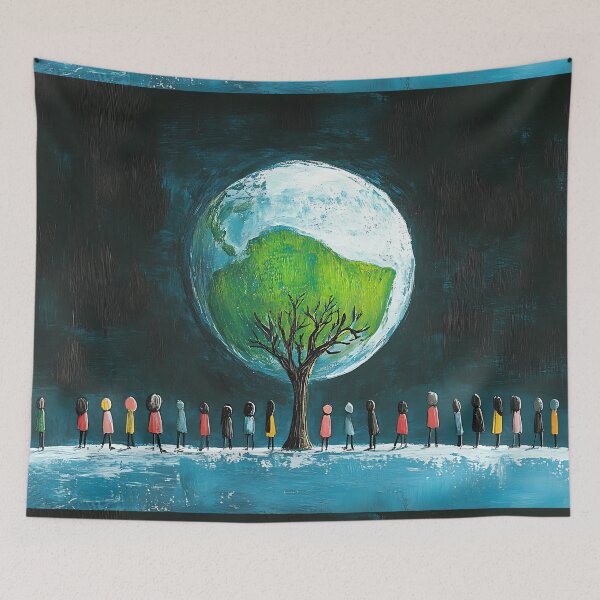 Item preview, Sustentability Art: Protecting Planet's Future designed and sold by bapupa.
